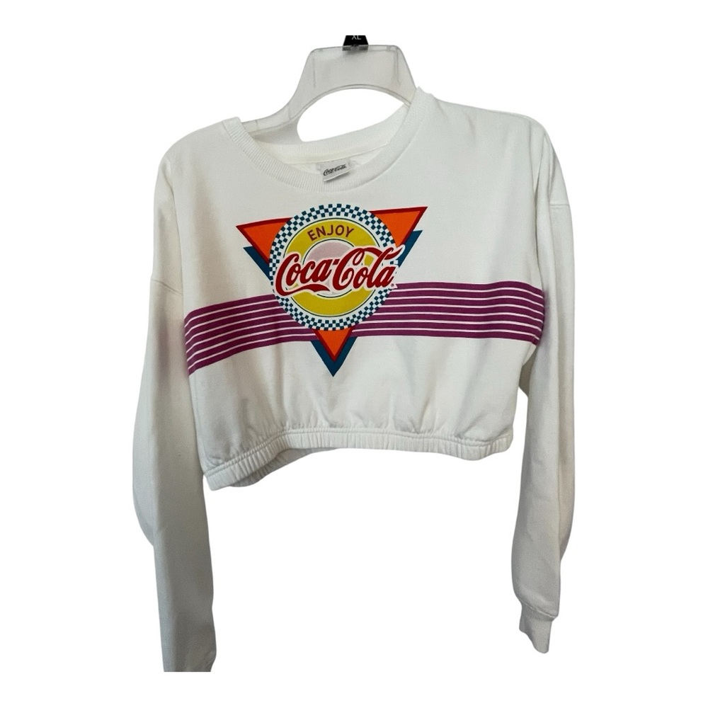 Coca-Cola White Crewneck Top - Picture 2 of 6